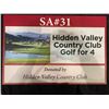 Image 1 : Hidden Valley Round of Golf for 4