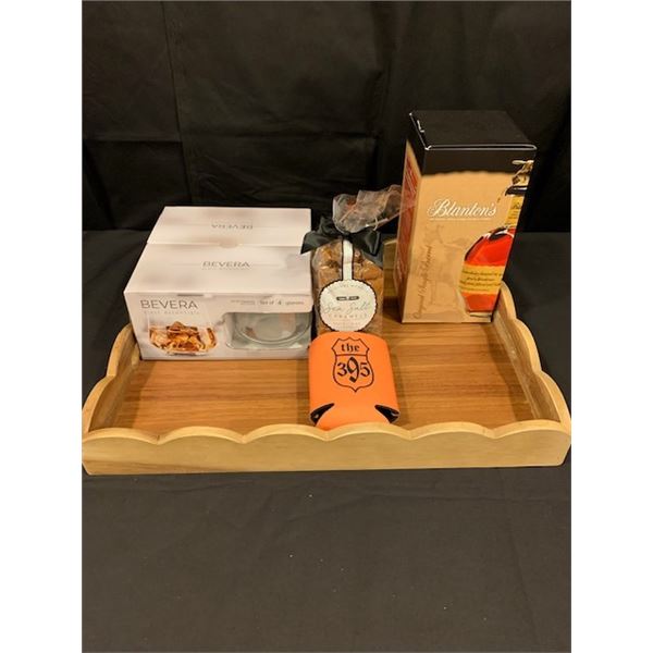 Blantons Whiskey & Glass Set