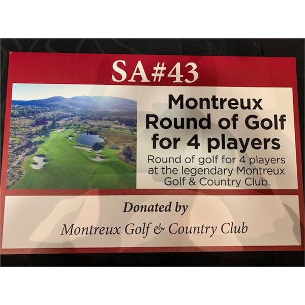Montreux Golf for 4
