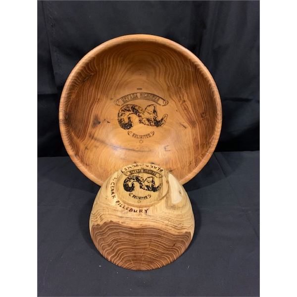 Black Locust Hand Lathed Bowls