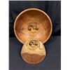 Image 1 : Black Locust Hand Lathed Bowls