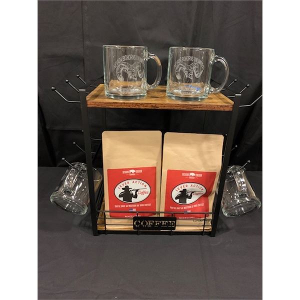 Coffee Stand with NBU Fallon 2026 Mugs