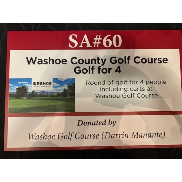 Washoe Golf Course for 4