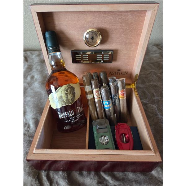 Cigar and Whiskey Package
