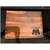 Image 1 : Custom engraved butcher block