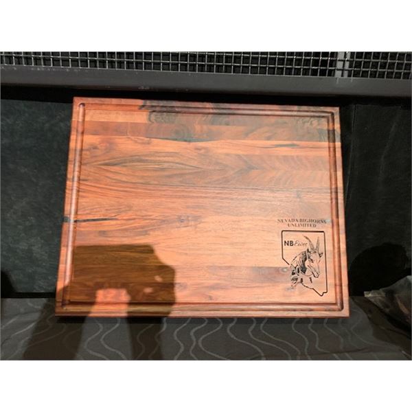 NB Ewes Custom engraved butcher block