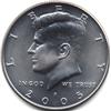 Image 1 : 2005-P SATIN FINISH KENNEDY HALF DOLLAR-CH BU+