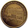 Image 1 : 1979 GILBERT IOWA CENTENNIAL MEDAL-UNC