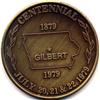Image 2 : 1979 GILBERT IOWA CENTENNIAL MEDAL-UNC
