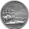 Image 2 : 1975 GEORGE WASHINGTON PEWTER MEDAL RESTRIKE-UNC