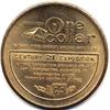 Image 2 : 1962 BRONZE SEATTLE WORLDS FAIR SPACE AGE MEDAL-UNC