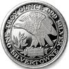Image 2 : NICE PROOF LIKE MORGAN TYPE SILVER ROUND-1oz.-.999 SILVER