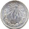 Image 1 : 1932 Mo OPEN 9 SILVER UN PESO MEXICO-CH BU+