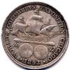 Image 2 : 1893 SILVER COLUMBIAN COMMEMORATIVE HALF DOLLAR-CIRC