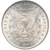 Image 2 : GEM 1884 US MORGAN SILVER DOLLAR-MS65