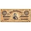 Image 1 : 1864 RICHMOND VA CONFEDERATE $50-FACSIMILY