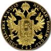 Image 2 : 1915 AUSTRIAN GOLD 4 DUCATS-PROOF CAMEO RESTRIKE