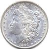 Image 1 : NICE 1891 US MORGAN SILVER DOLLAR-MS64