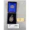 Image 1 : 1902 Sterling Silver FSSW Athletic Champion Medal in Original Box
