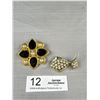 Image 1 : 2 Vintage Brooches