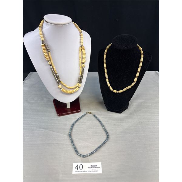 Lot of Vintage Hawain Necklaces