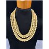 Image 2 : Classy Vintage Signed W.Gernany Multi Strand Bead Necklace Quality!