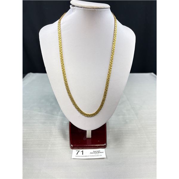 Heavy Vintage Gold Chain Solid Quality