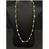 Image 2 : C.1900 Muriano Glass Bead Necklace on Chain Beauty!