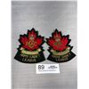 Image 1 : Pair of Royal Canadian Army Cadets Cloth Patches