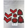 Image 1 : Lot of Vintage Military Coat of Arms Cloth Patches