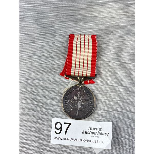 1867-1967 Centenial Medal w/ Ribbon