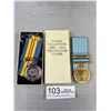 Image 1 : Korea Volunteer Medal + Korean UN Medal Believed to be Reproduced