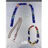Image 1 : Lot of Native Beaded Jewelry