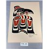 Image 1 : 16" x 12" West Coast Native Print By Gordan Gladstone - 101/150