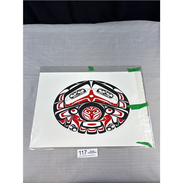 16" x 11" West Coast Native Print By Eric Parwell 2013