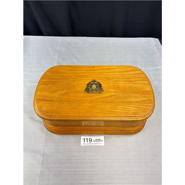 Very Nice RCMP Jewelry Box