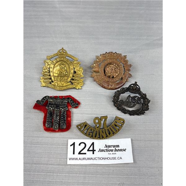 WWII Canadian/British Badges