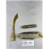 Image 1 : WWI Knife 1915 Canada Trench Art Whistle 1917