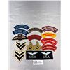 Image 1 : WWII British Military Badges 14 in Total