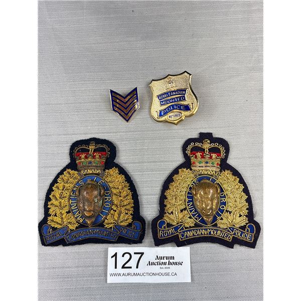 Nice Lot of Vintage RCMP Badges
