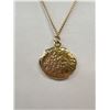 Image 3 : Vintage Heavy Gold Necklace Pendant