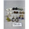 Image 1 : Lot Assorted Clip on Earrings Paired Vintage