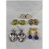 Image 4 : Lot Assorted Clip on Earrings Paired Vintage