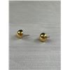 Image 3 : Vintage Gold Stud Earrings