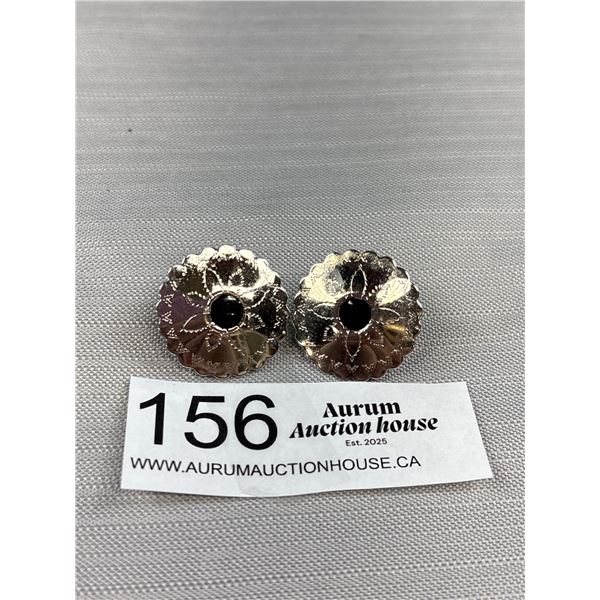 Vintage Silver Navajo Earrings