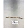 Image 3 : Quality Vintage Italian Filigree Ornate Hinged Panel Link 800 Silver Bracelet - 17.9 Grams - 7.5"