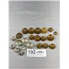 Image 1 : Lot of 22 Canadian/British Army and Police Buttons