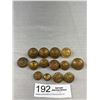 Image 2 : Lot of 22 Canadian/British Army and Police Buttons