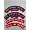 Image 4 : Nice Lot of Vintage Canadian Military Cloth Shoulder Patches