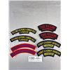 Image 1 : Nice Lot of Vintage Canadian Military Cloth Shoulder Patches